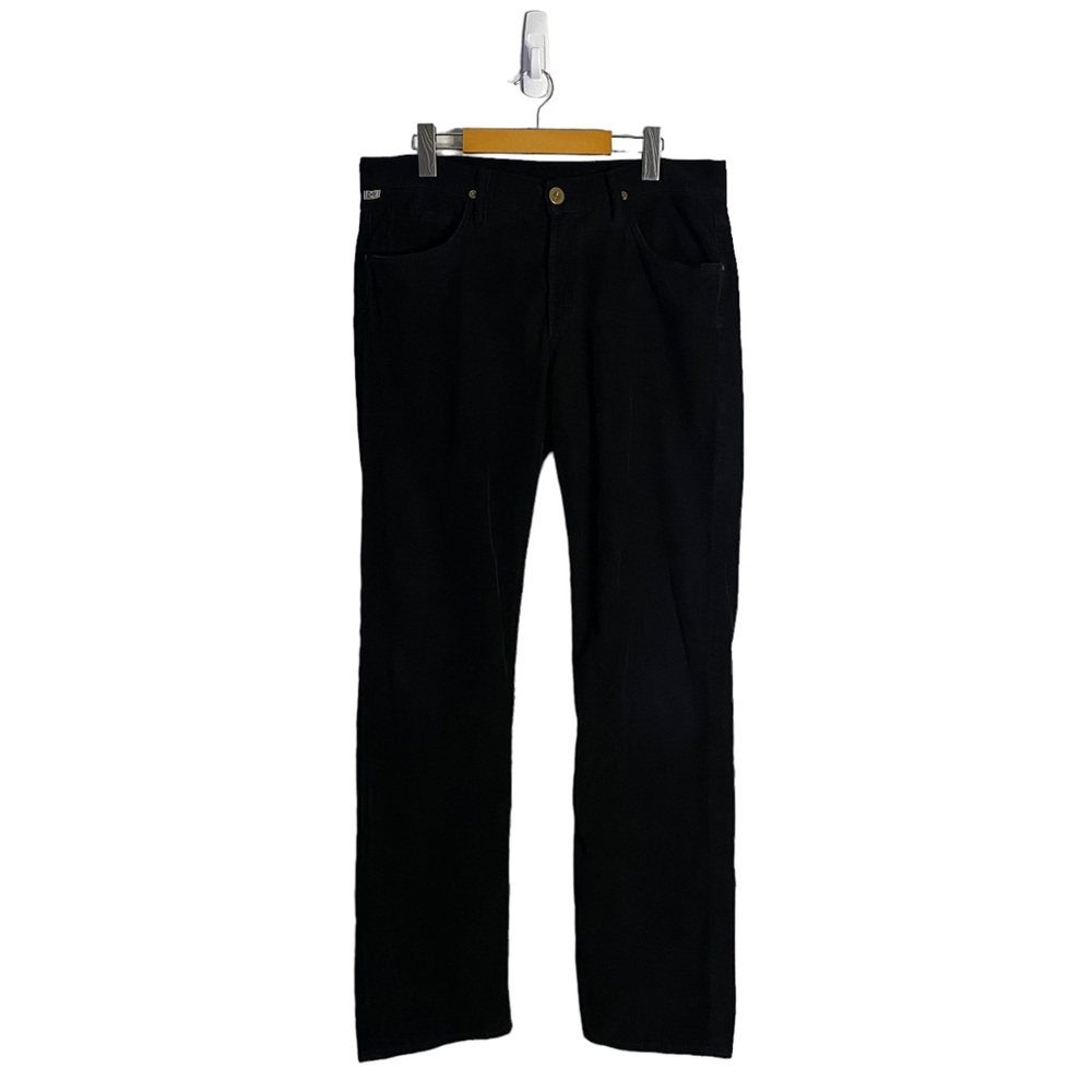 Citizens of Humanity Men's Black SID Straight Leg Corduroy Pants
